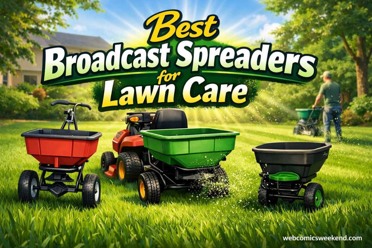 granular grub control spreader application
