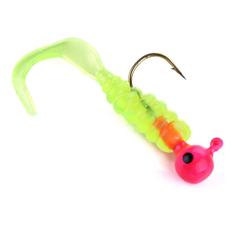grub jig head rigging
