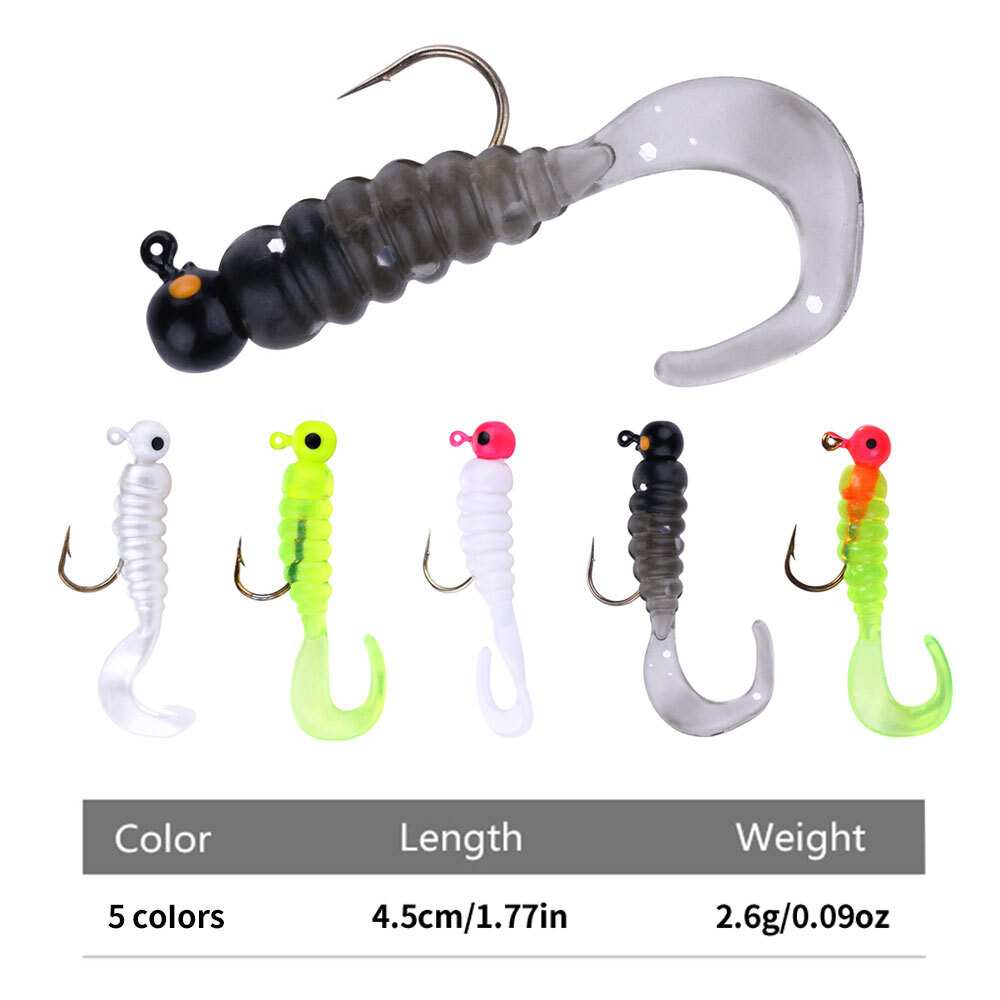 grub jighead rigging straight alignment
