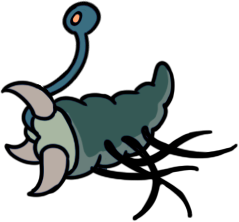 Grub Mimic enemy Hollow Knight