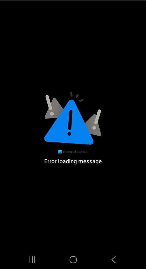 Grubhub app not loading