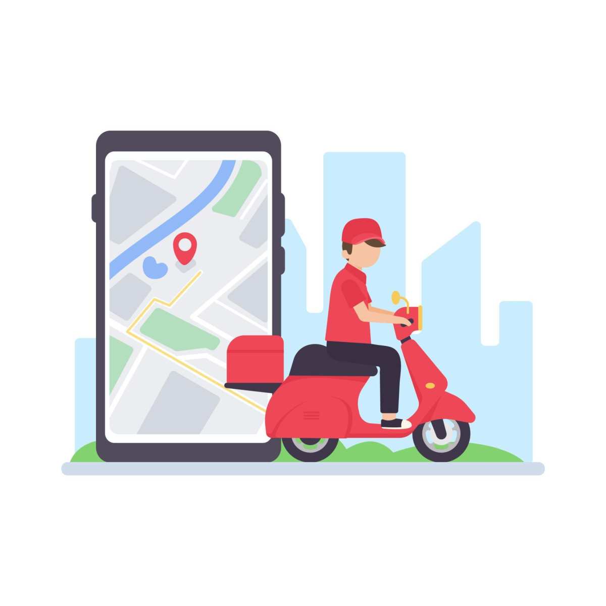 Grubhub driver app