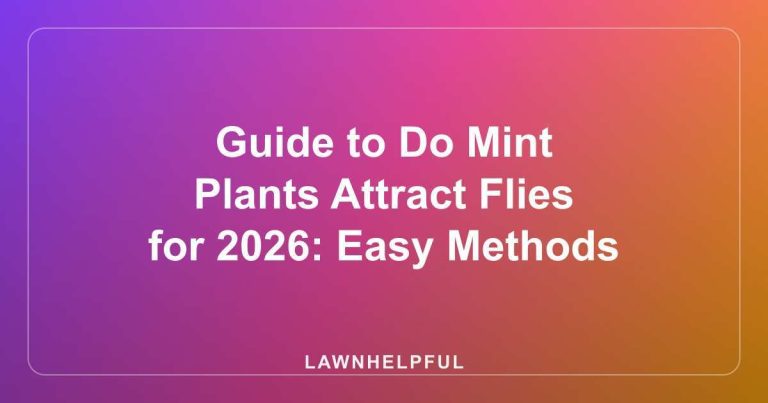 Guide to Do Mint Plants Attract Flies for 2026: Easy Methods