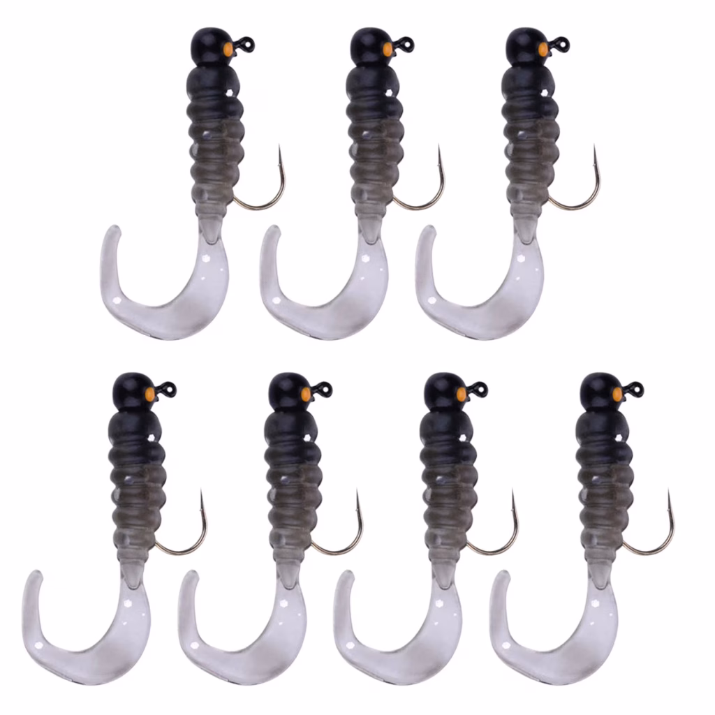 how to fish curly tail grub