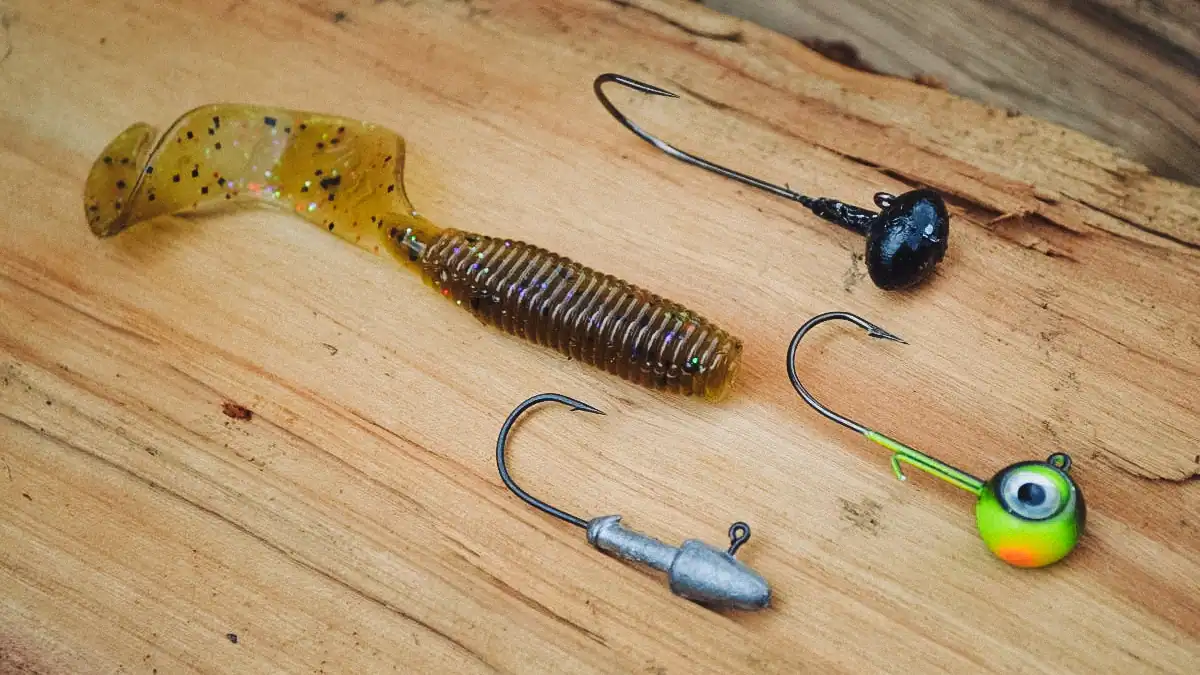 how to rig a curly tail grub