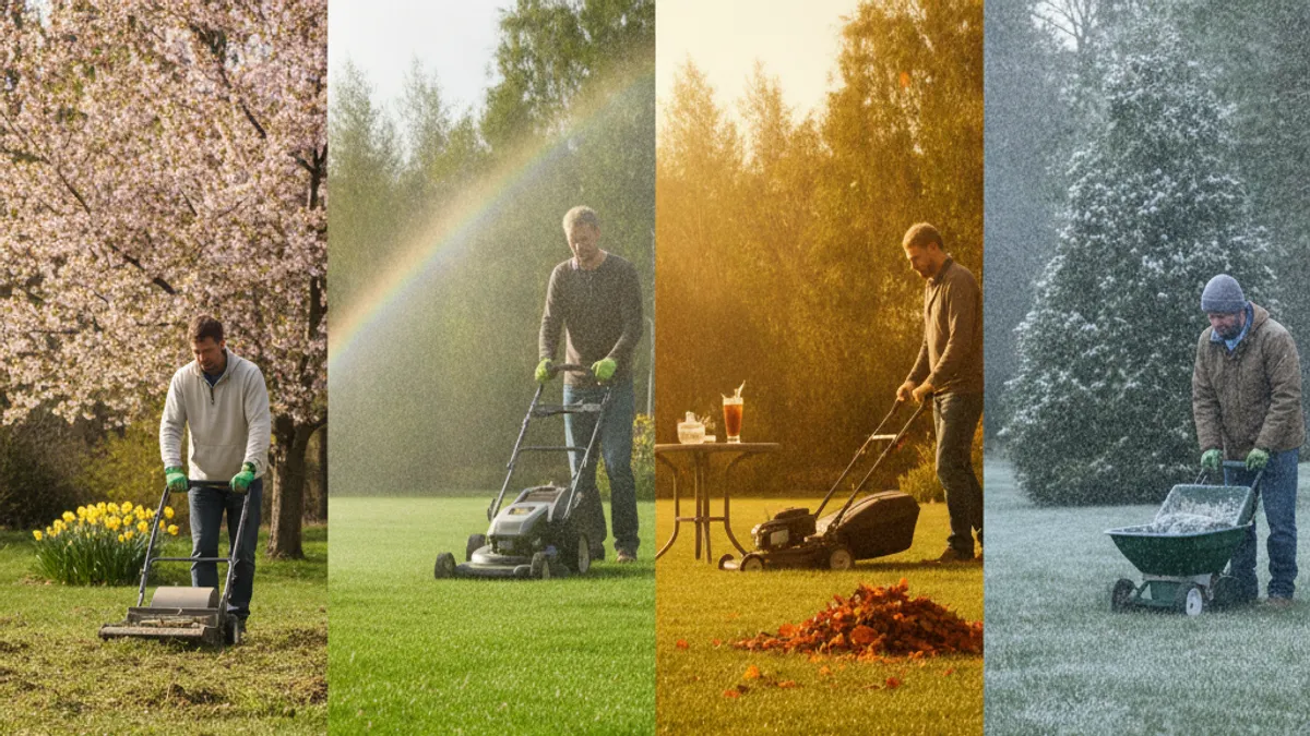 Seasonal Lawn Care: A Year-Round Workflow