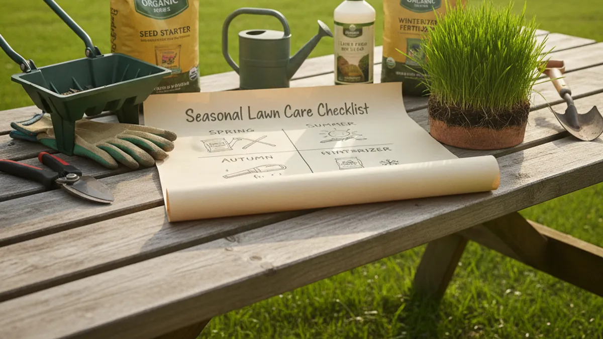 Seasonal Lawn Care Checklist