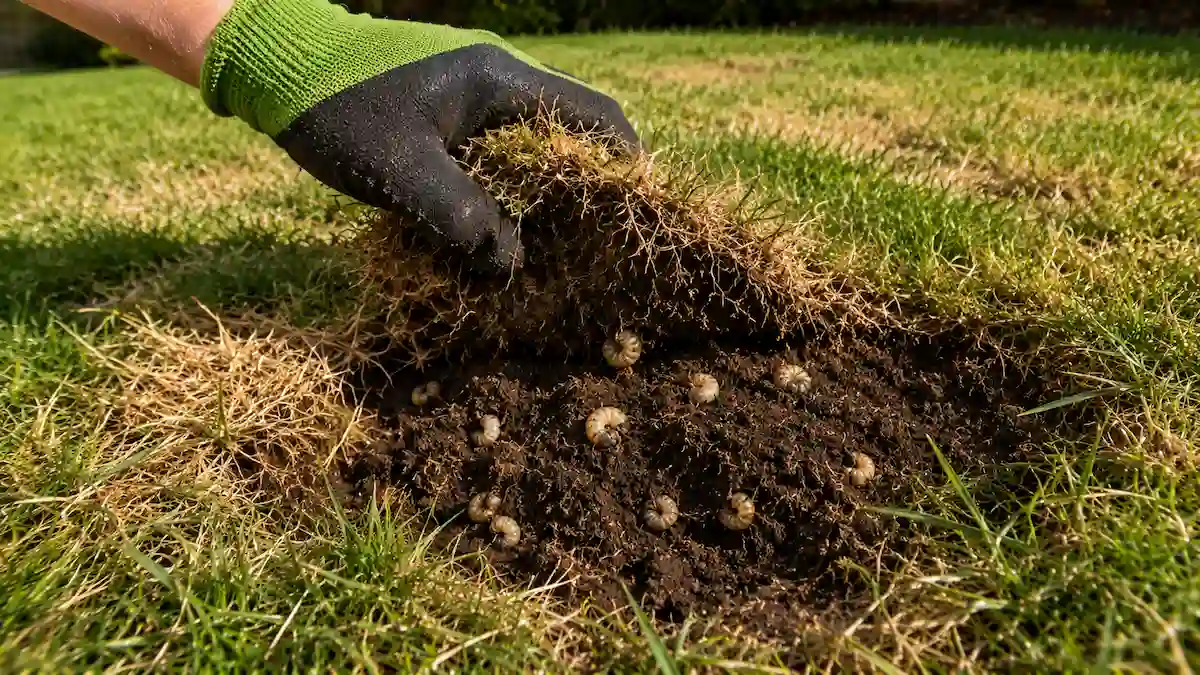 soil sampling for grubs