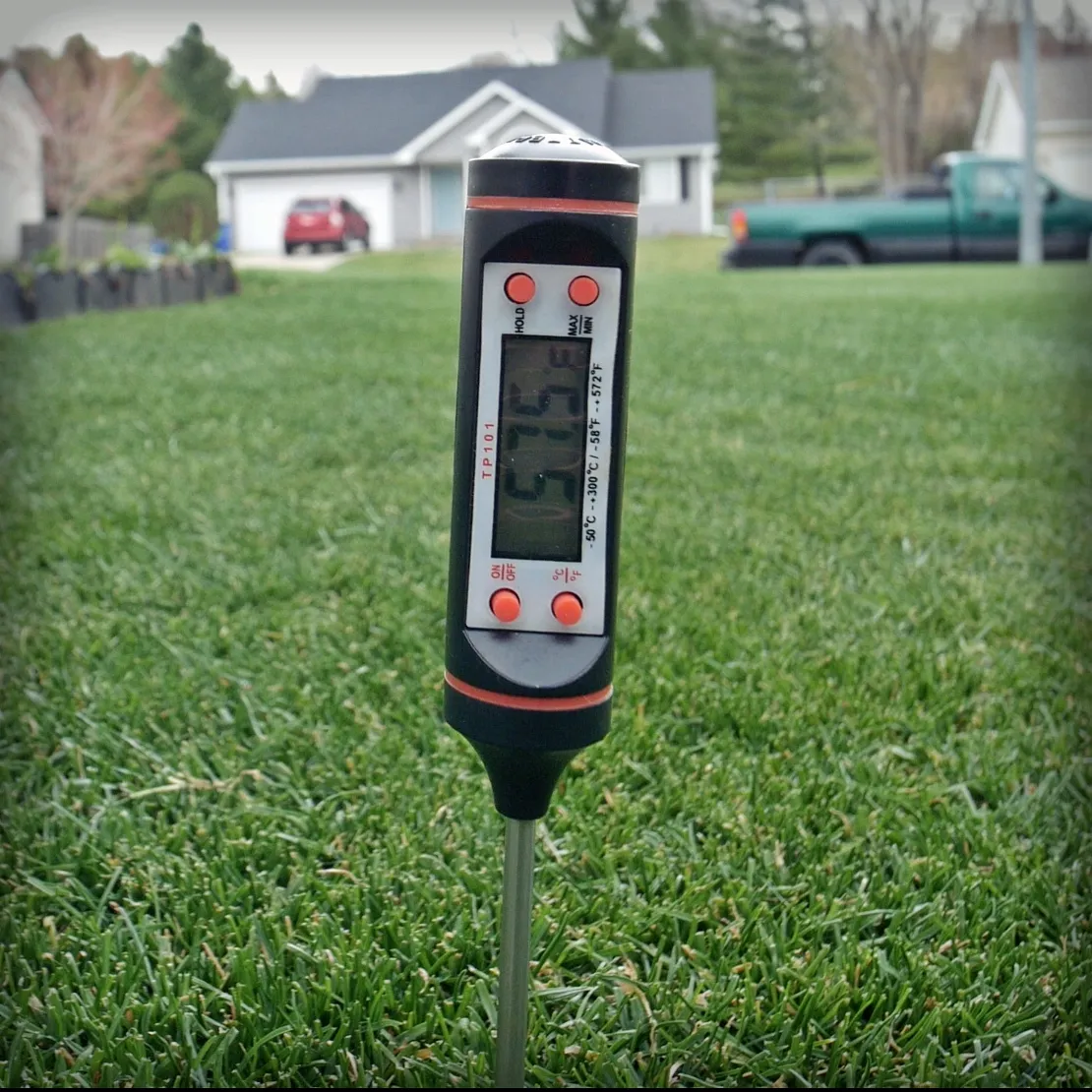 soil temperature grub control