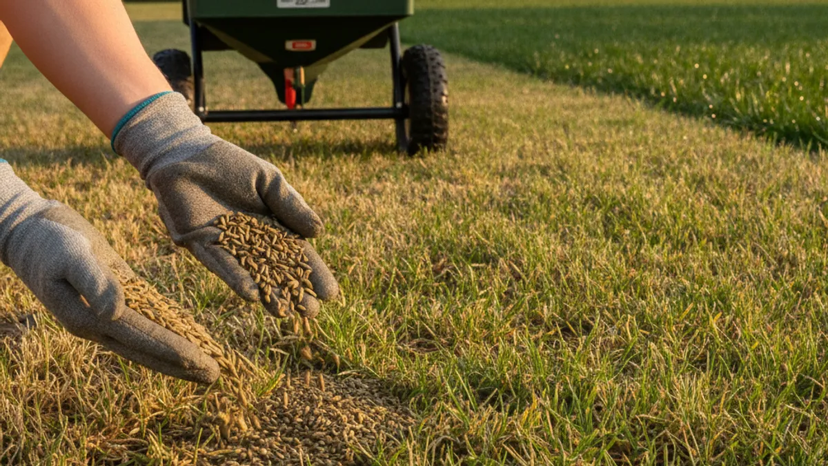 Step 4: Overseeding for Denser, Greener Growth