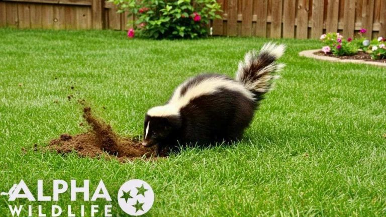 what animals dig for grubs