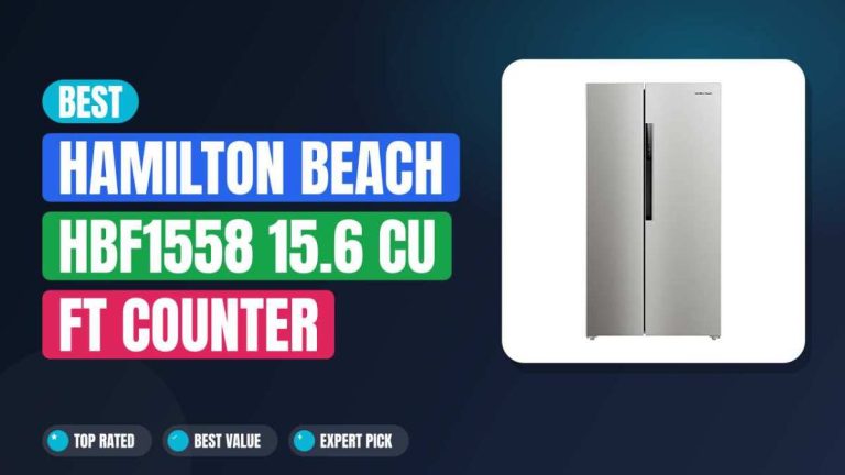 Best Hamilton Beach HBF1558 15.6 cu ft Counter Depth Full
