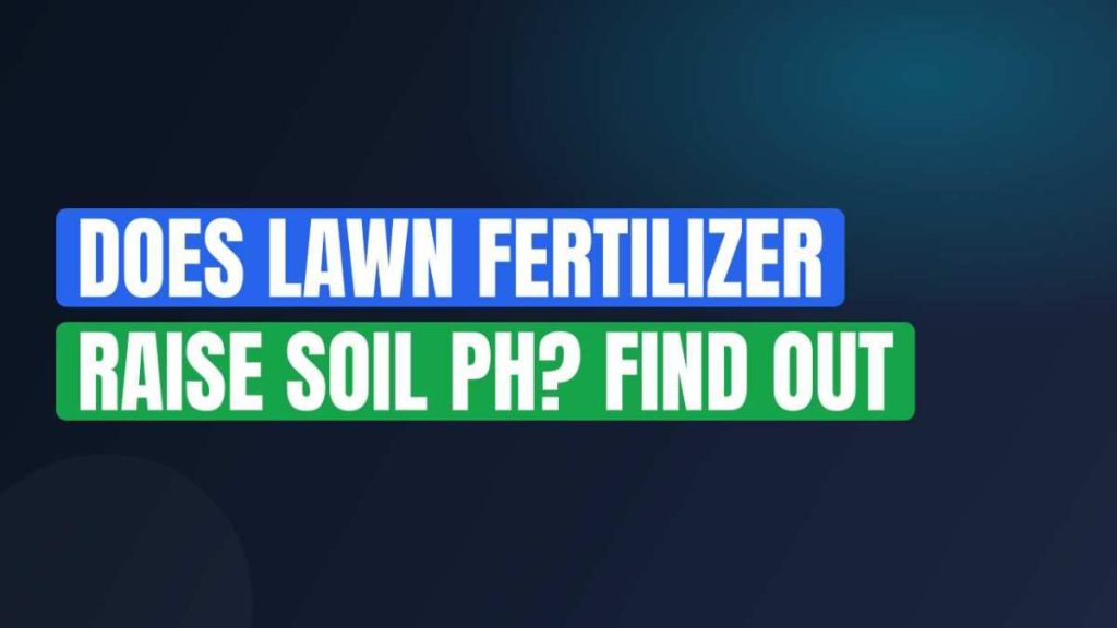 Does Lawn Fertilizer Raise Soil pH? Find Out