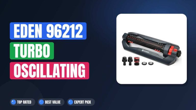 Eden 96212 Turbo Oscillating Sprinkler: Powerful Precision