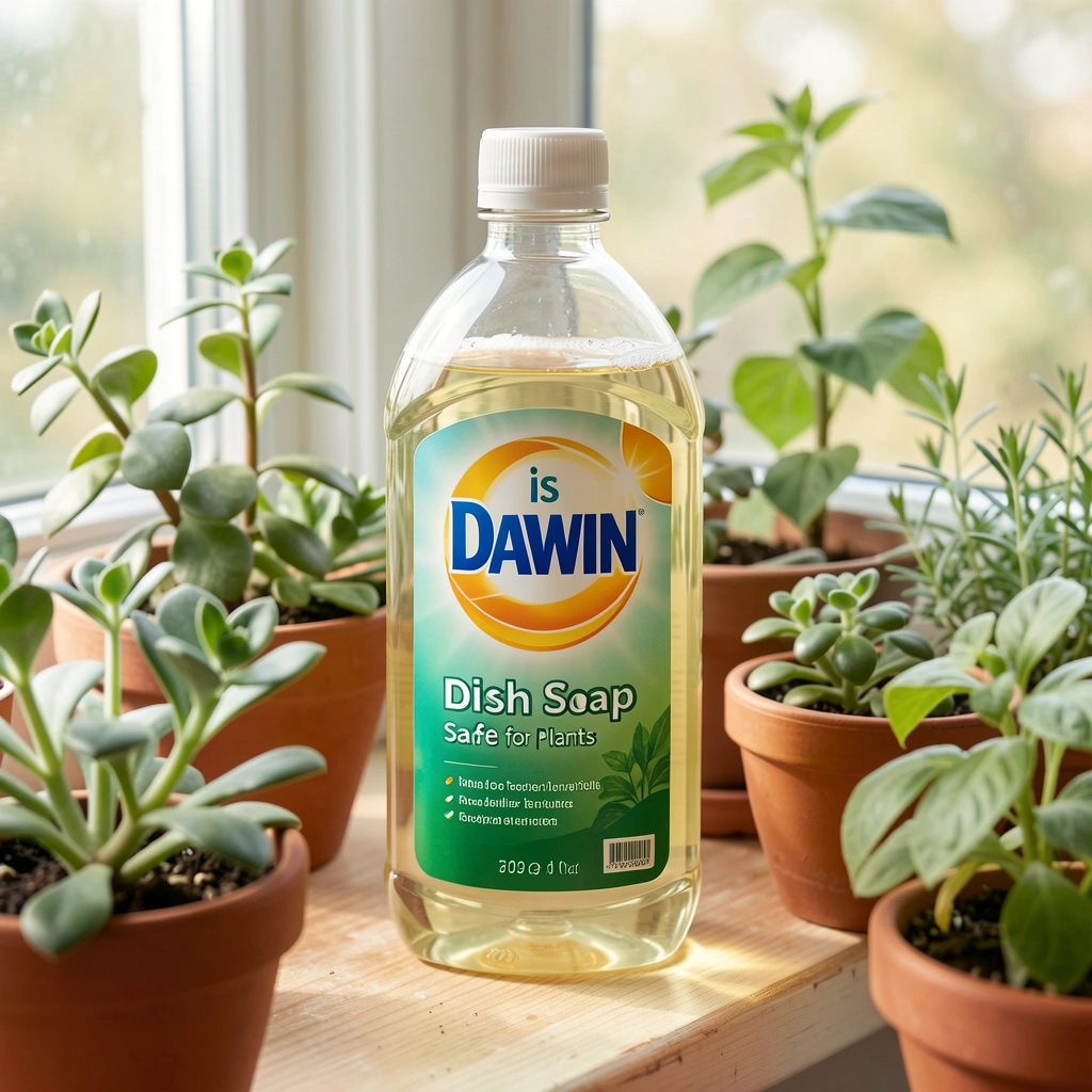 is dawn dish soap safe for plants