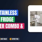 Pro Stainless Steel Fridge Freezer Combo & Trim