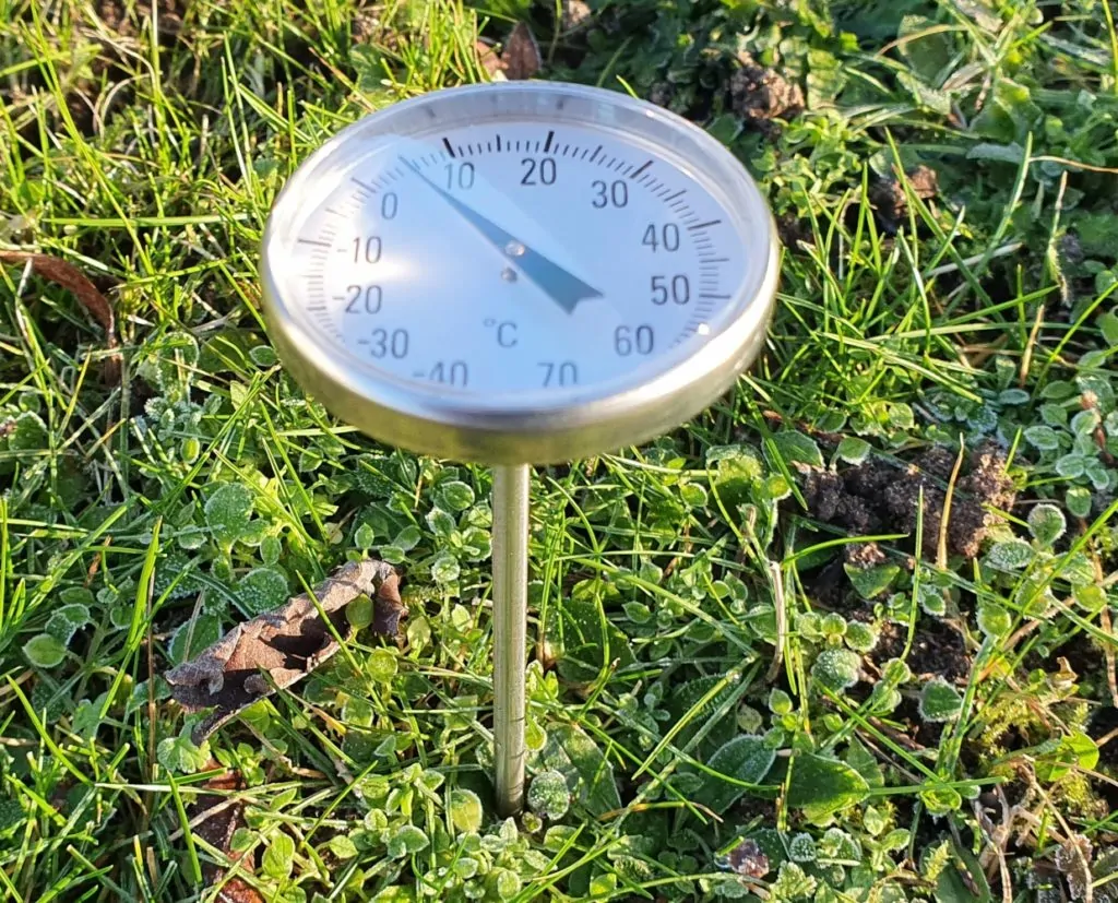 soil thermometer lawn