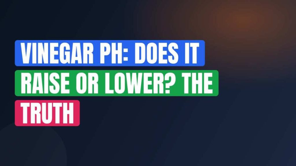 Vinegar pH: Does It Raise or Lower? The Truth