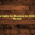 5 Best Grow Lights for Monstera for 2026: Hands-On Review