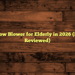 5 Best Snow Blower for Elderly in 2026 (Ranked & Reviewed)