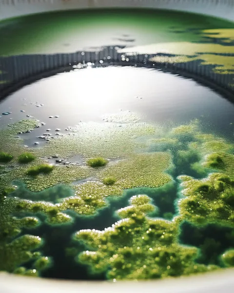 algae growth in rainwater tank