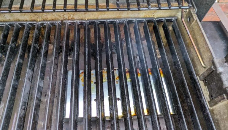 gas grill curing visual checkpoints