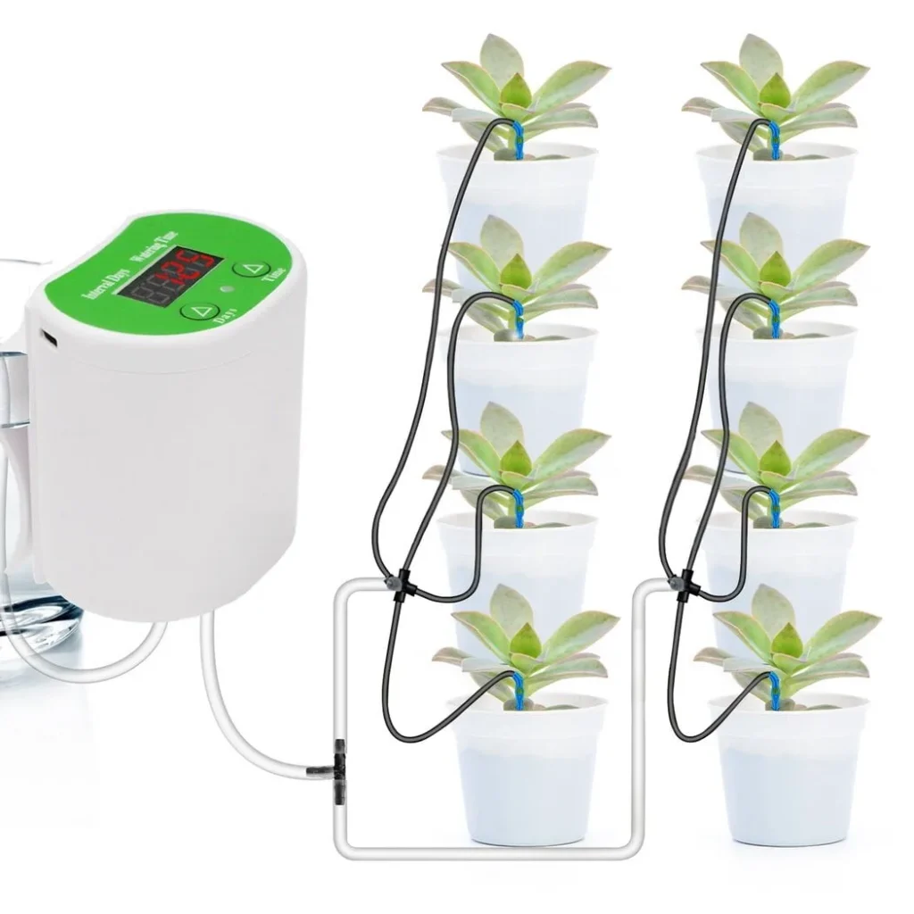 How can I water my plants while away for 2 months?