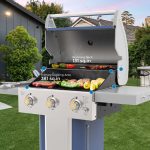 how much cooking space do i need on a gas grill