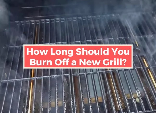 how to burn off a new gas grill