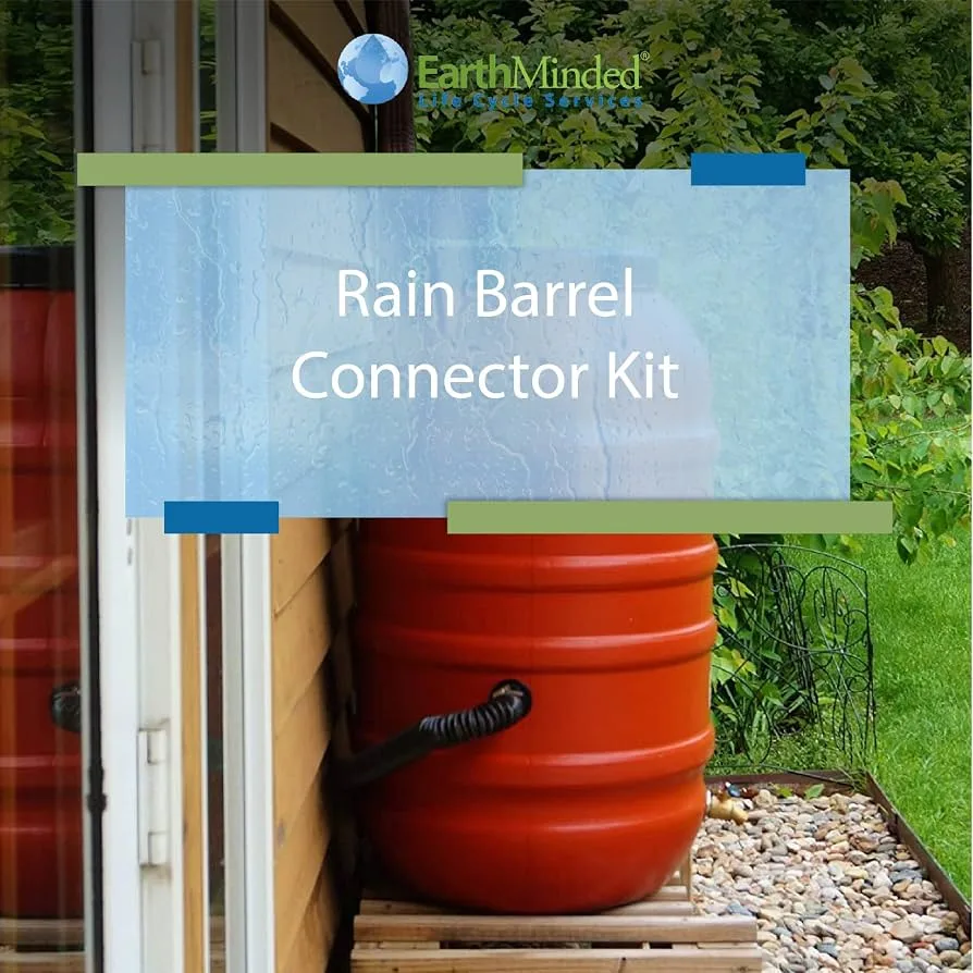 rain barrel overflow hose away from foundation
