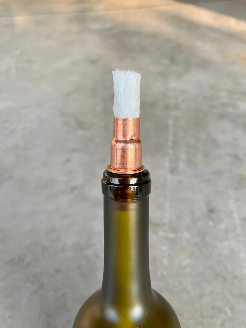 wick bottle cap